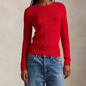NEW Ralph Lauren Women’s Cable Knit Sweater size Small